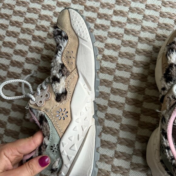 Anthropologie Cheetah Sneakers Size 8 - Picture 2 of 9